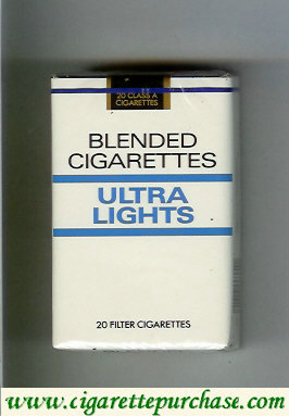 Blended Cigarettes Ultra Lights USA